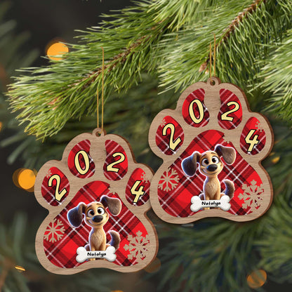 Celebrate The Year With Your Furry Friend Ornament