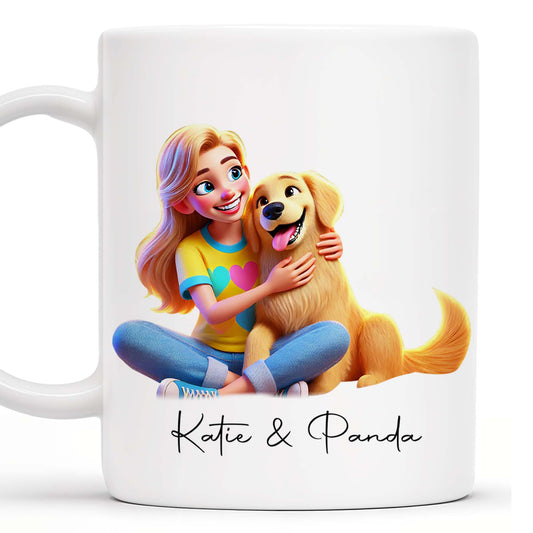 Girl and Her Dog, A Friendship That Warms The Heart