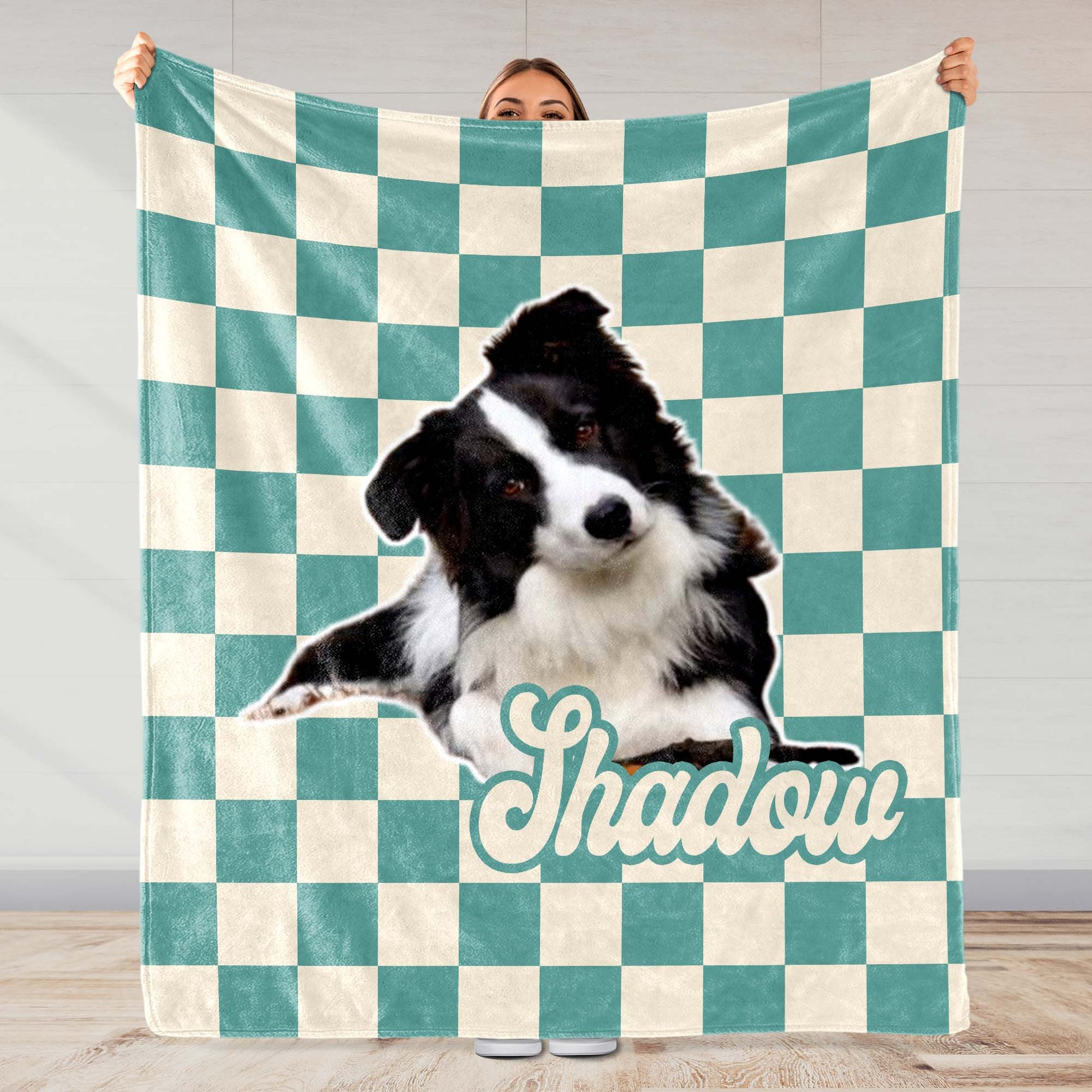 Furry Friend Checkered Love Reminder