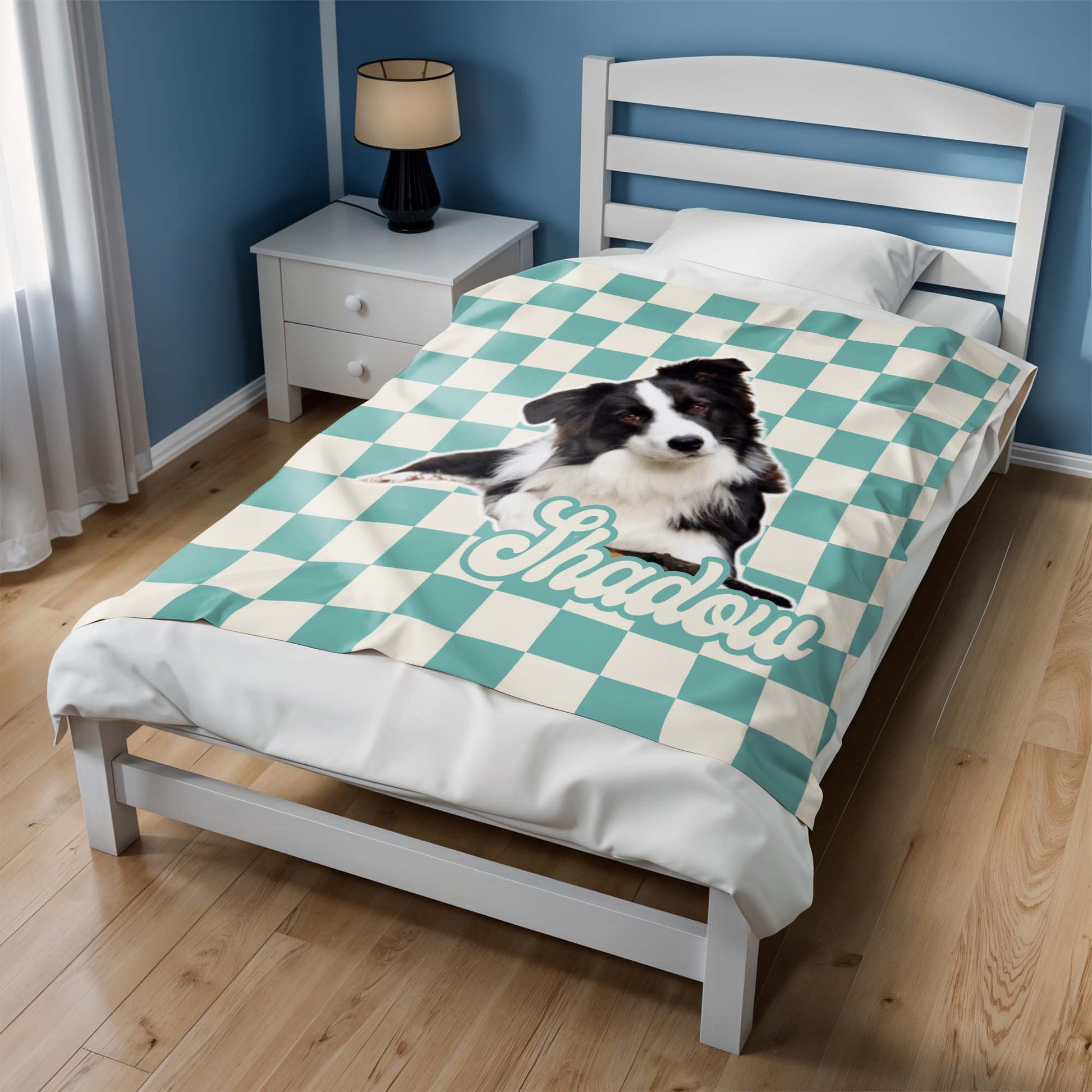 Furry Friend Checkered Love Reminder