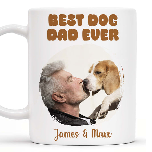 Best Dog Dad Ever Man And Dog Bond