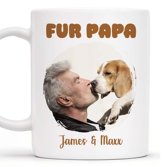 Fur Papa Love Between Man And Dog
