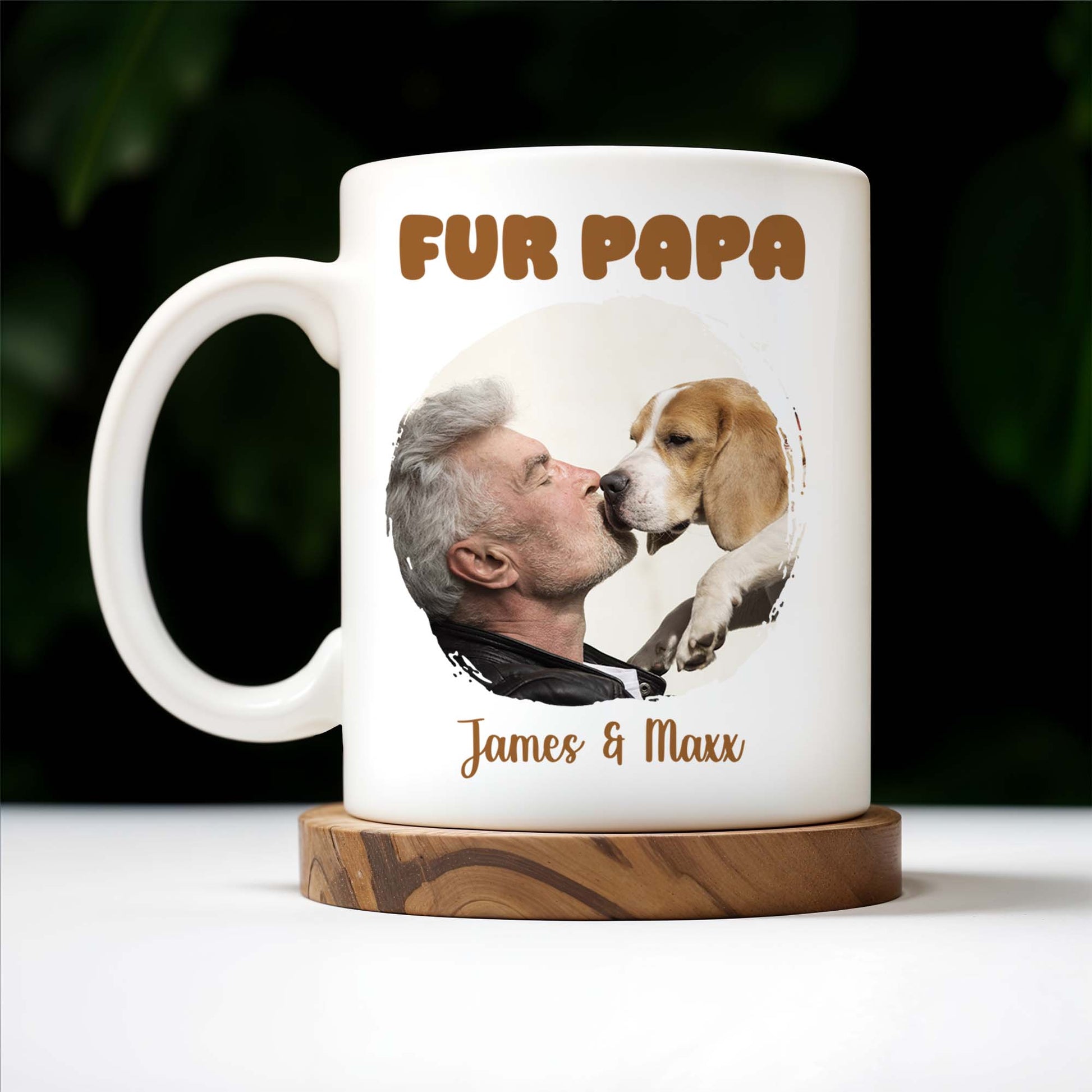 Fur Papa Love Between Man And Dog