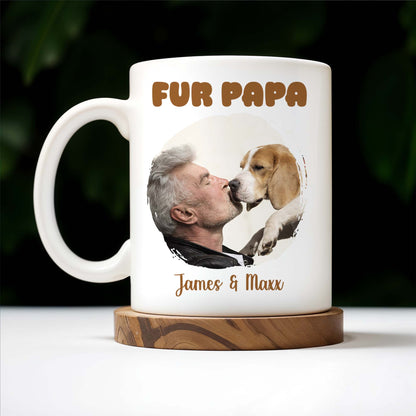 Fur Papa Love Between Man And Dog