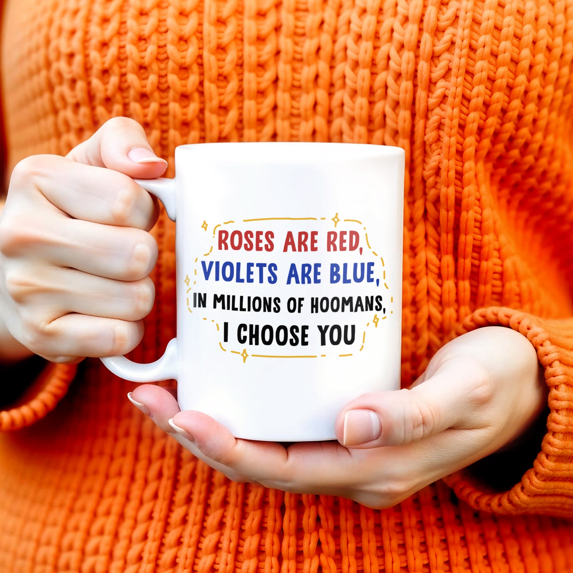 Roses Are Red, Violets Are Blue, I Choose You, Cat Lover Design