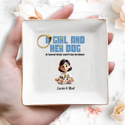 A Girl and Her Dog, Bond That Can't Be Broken Dish