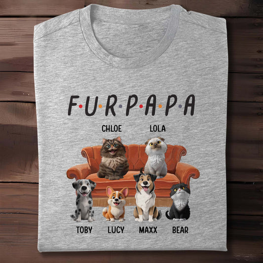 Fur Papa With Dogs and Cats