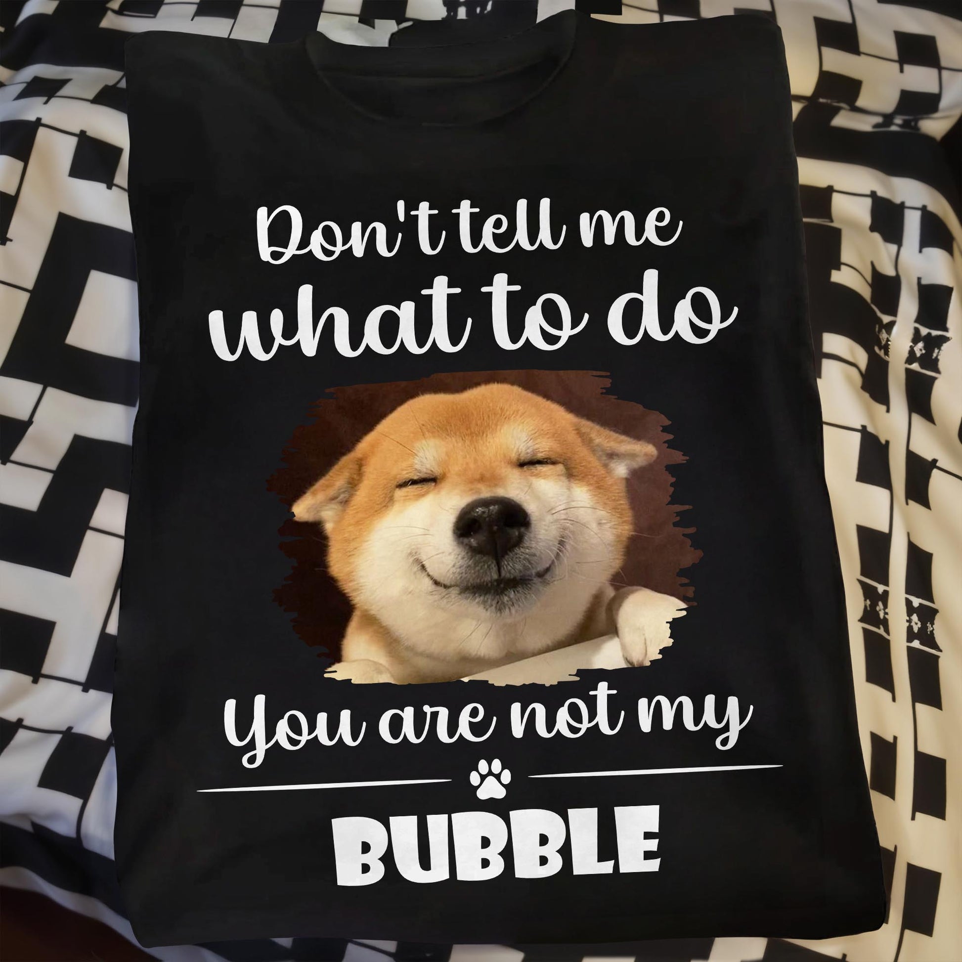 Don't Tell Me What To Do, You Are Not My Bubble