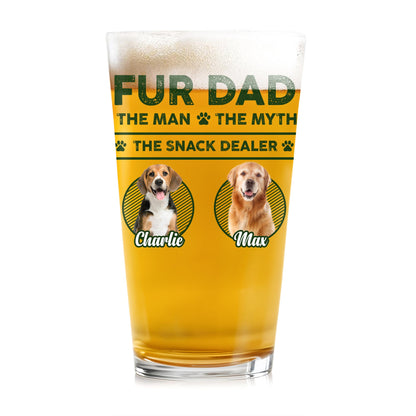 Fur Dad, The Man • The Myth • The Snack Dealer, Dogs And Paw Prints