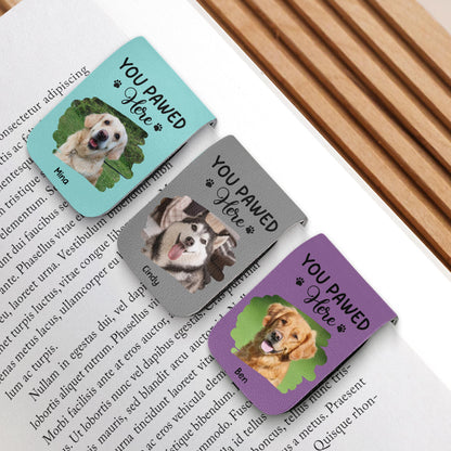 You Pawed Here, Bookmark With Dog and Paws