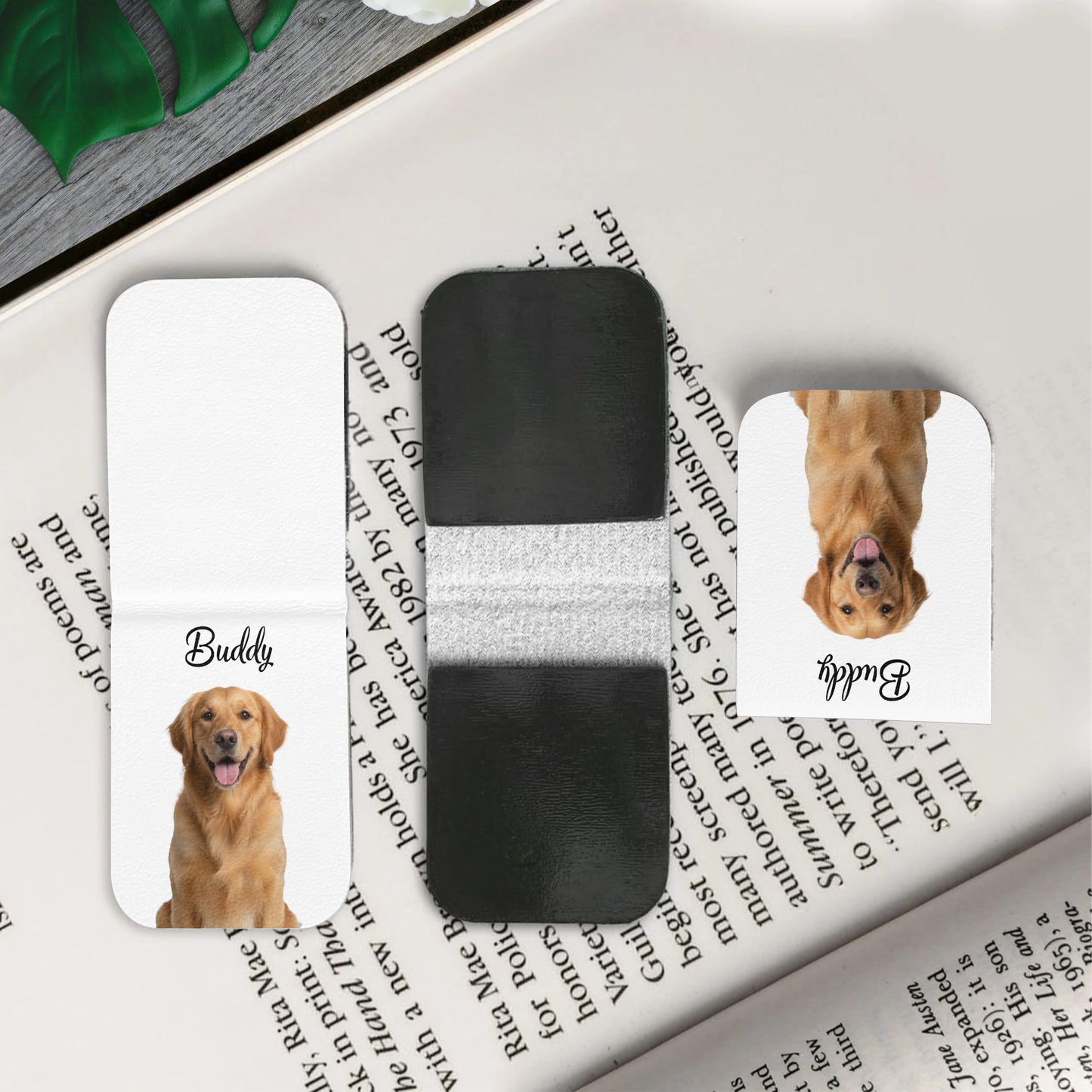 Buddy Dog Personalized Bookmark