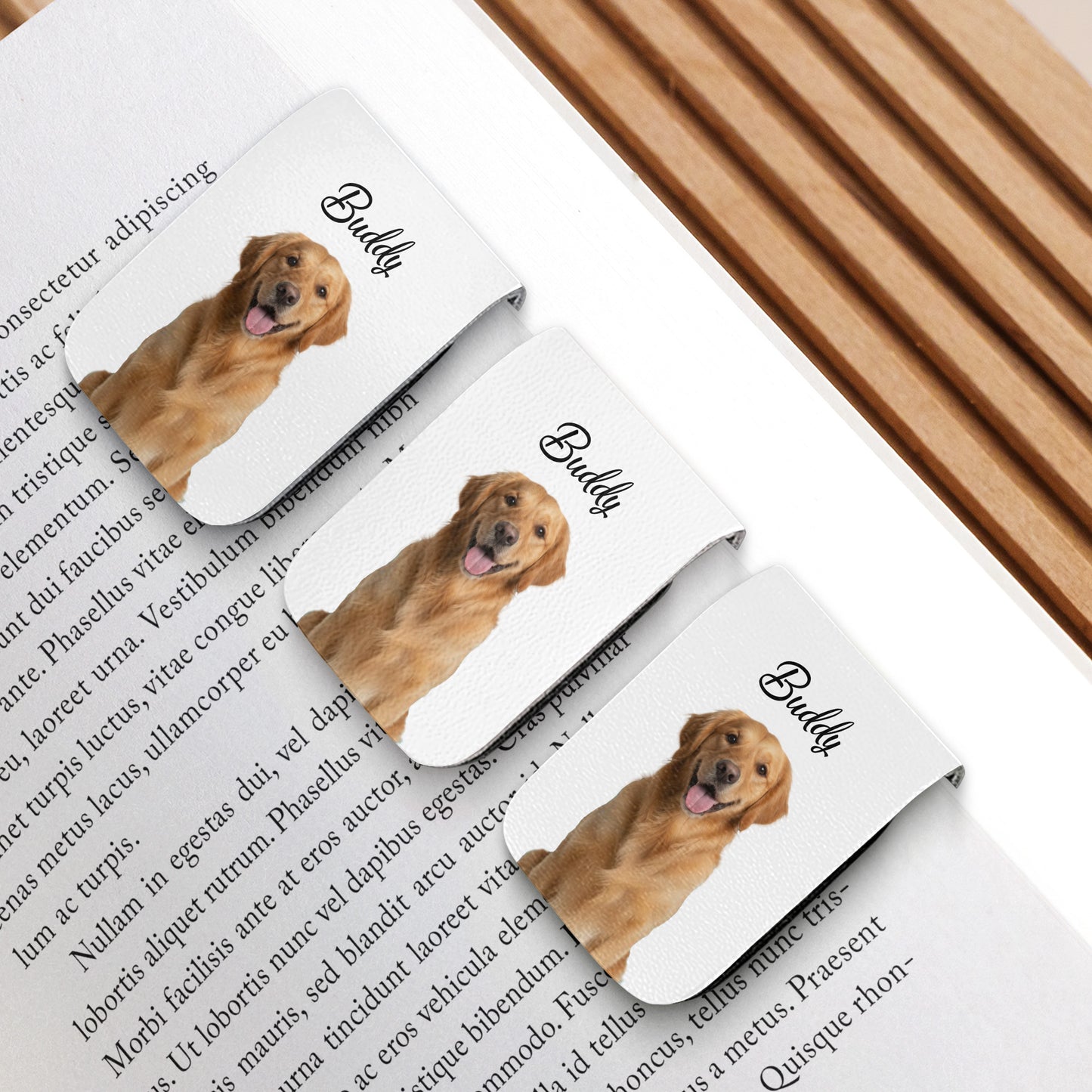 Buddy Dog Personalized Bookmark
