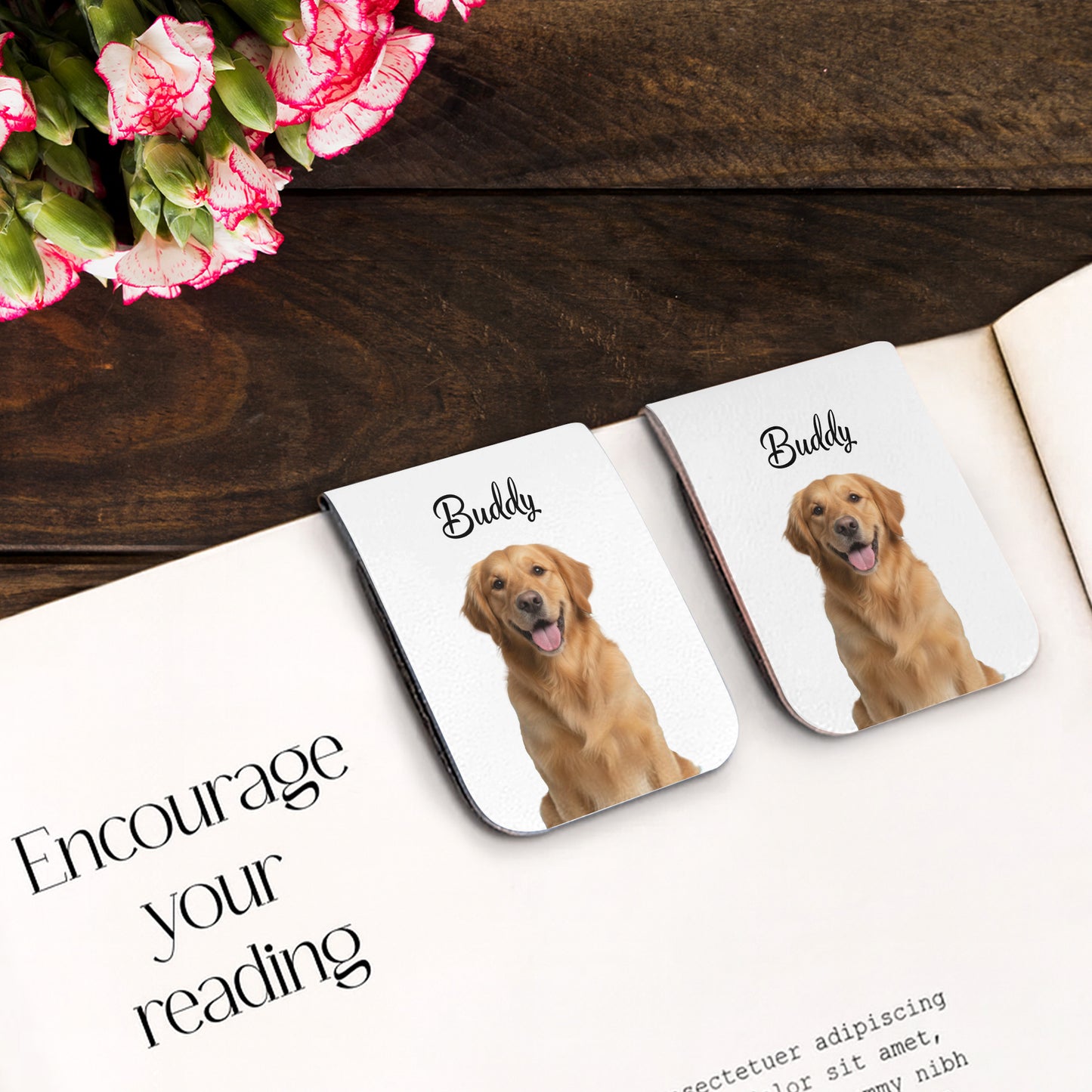 Buddy Dog Personalized Bookmark