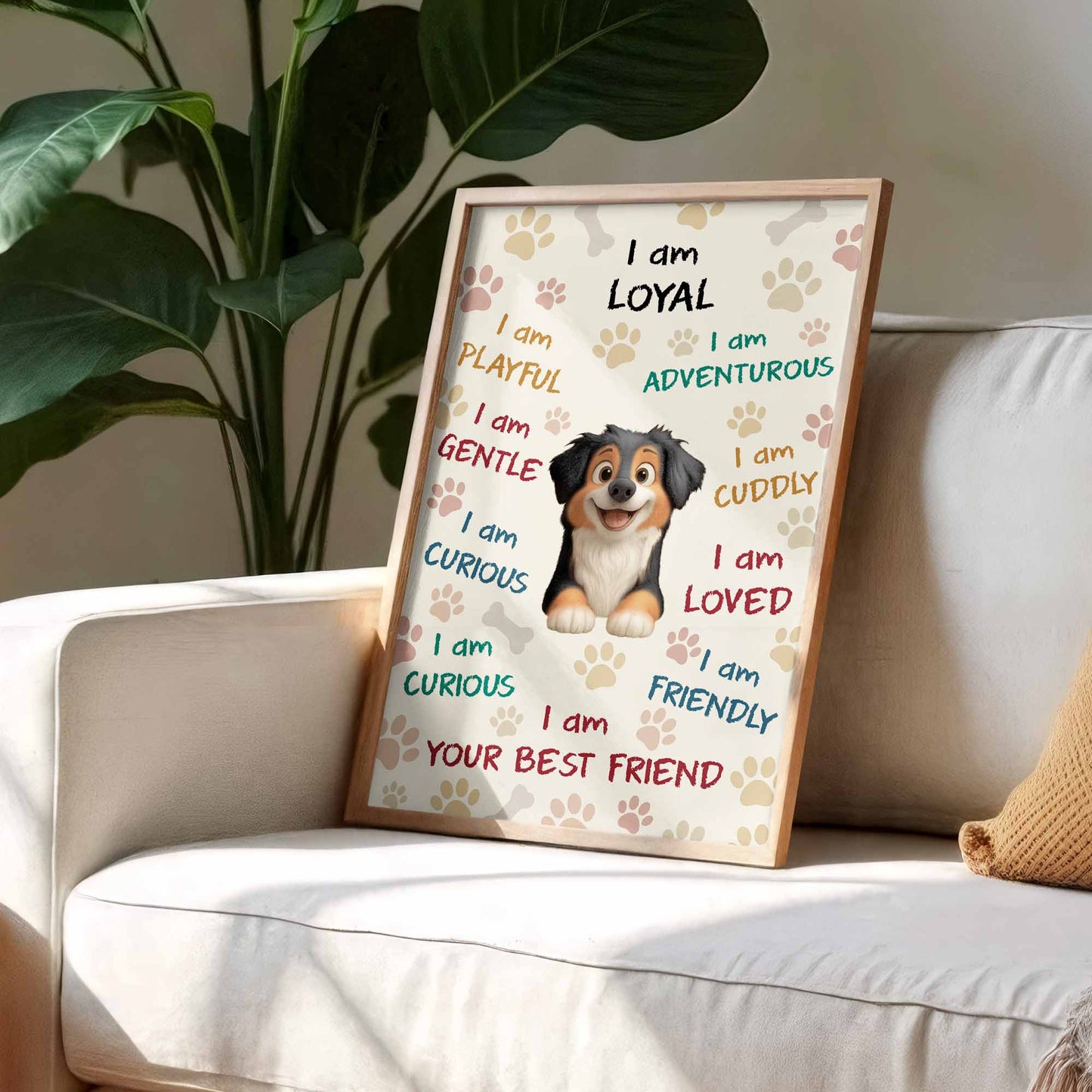 I Am Your Best Friend, Loyal Gentle Friendly Dog