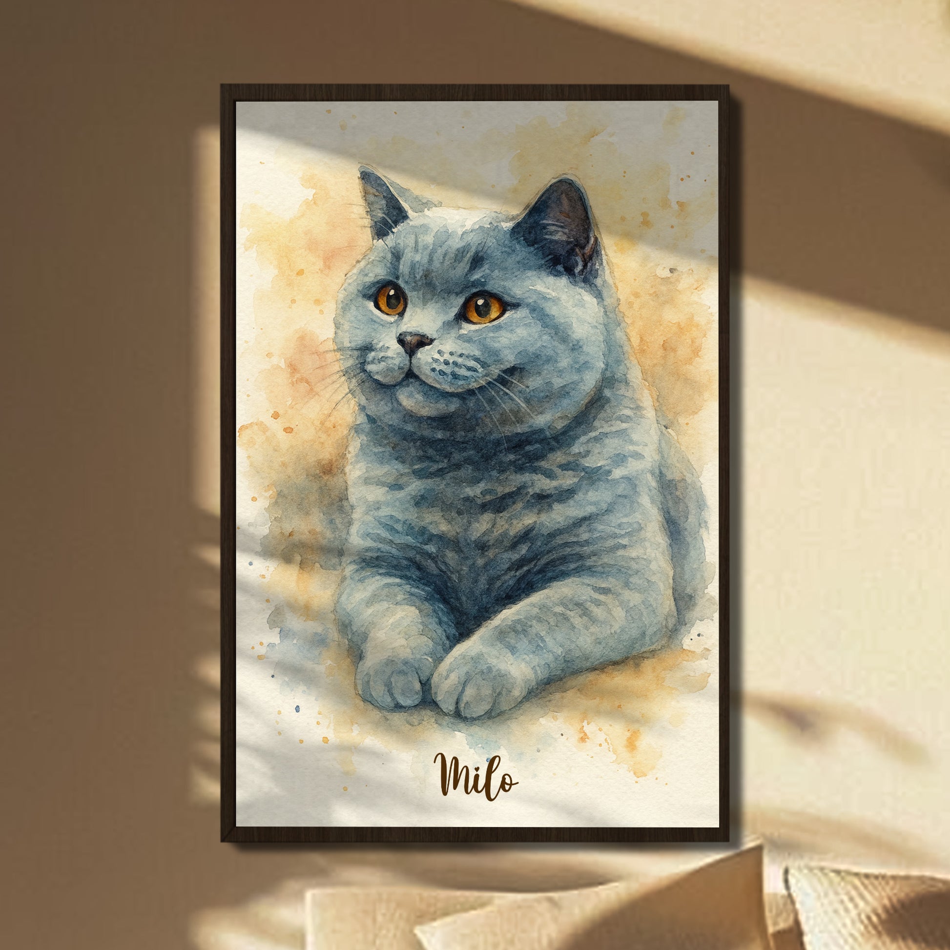 Celebrate Your Furry Friend With A Beautiful Custom Cat Portrait