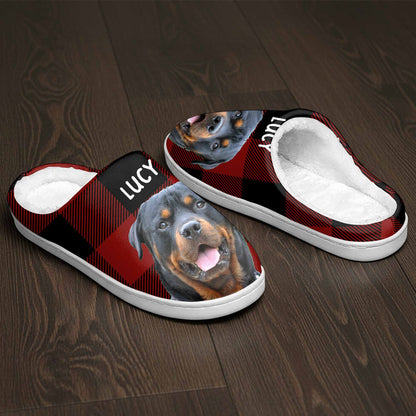 Customizable Pet Lover Slippers With Loyal Dog