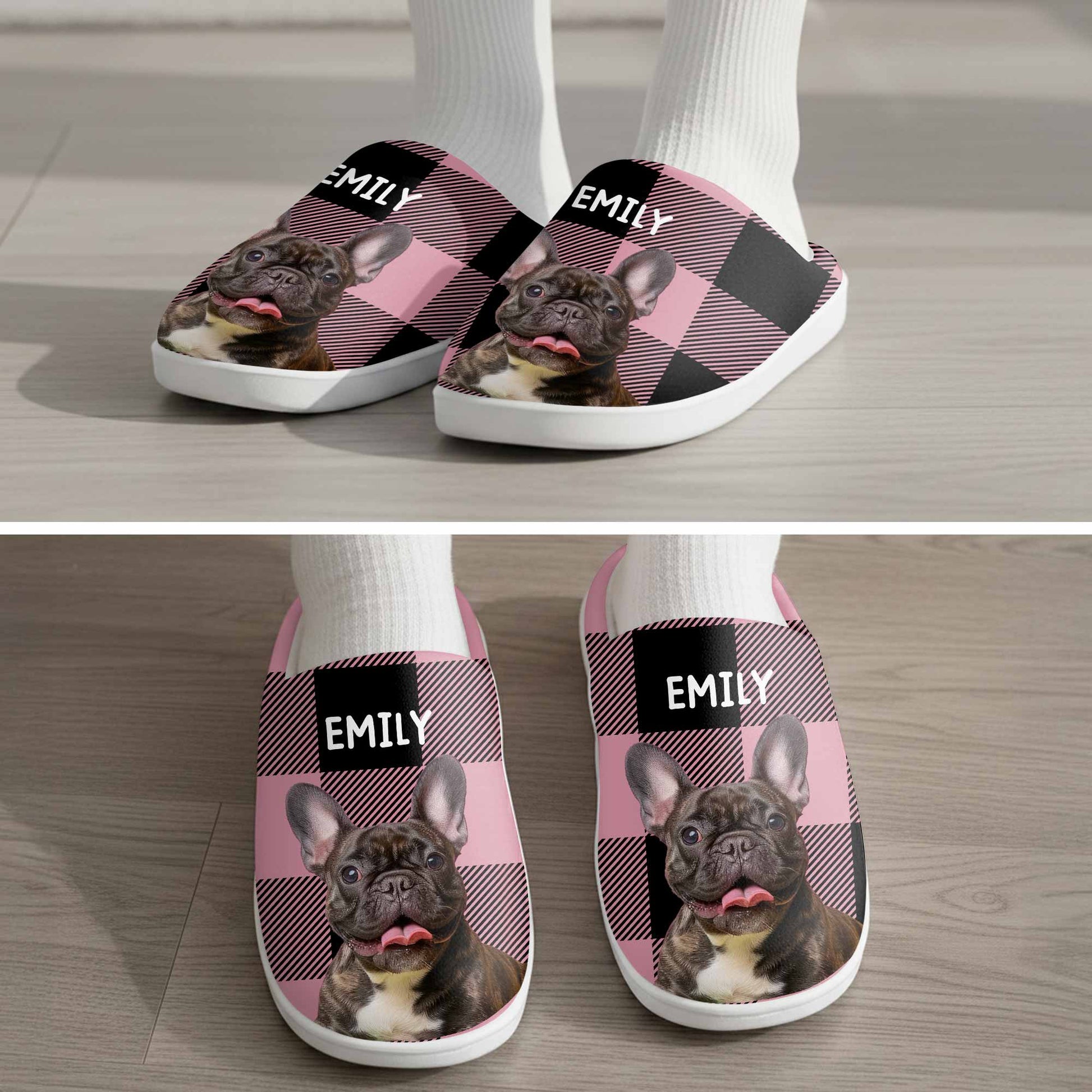 Customizable Pet Lover Slippers With Loyal Dog