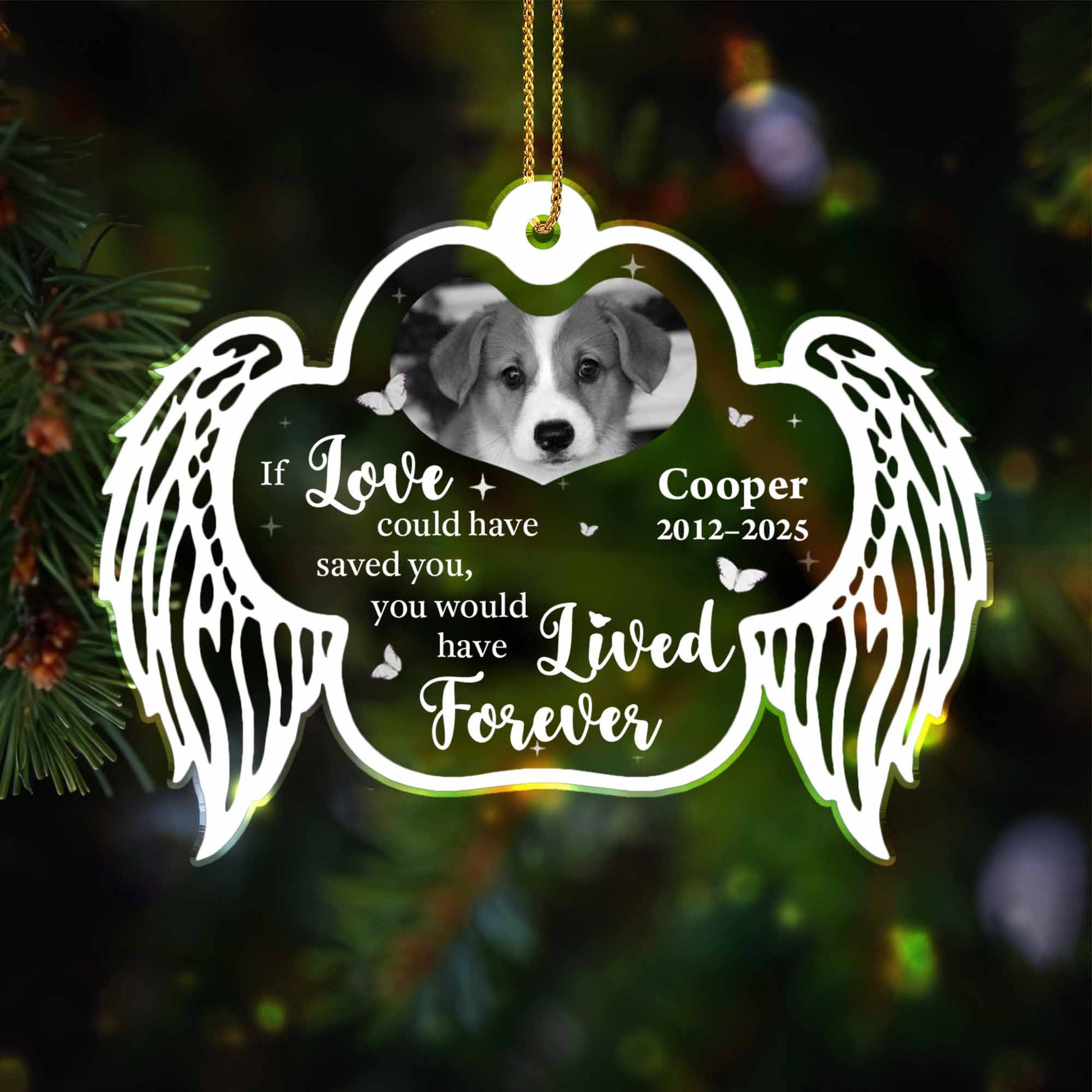 If Love Could Have Saved You, Memorial Angel Wings