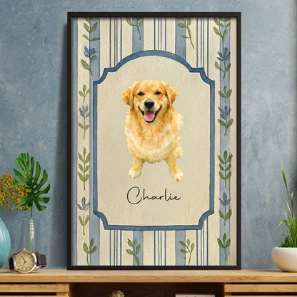 Celebrate Your Furry Friend With A Customizable Pet Portrait