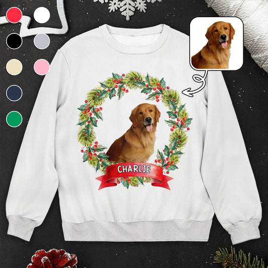 Give Your Pet A Special Place In Your Heart With A Wreath And Ribbon Design