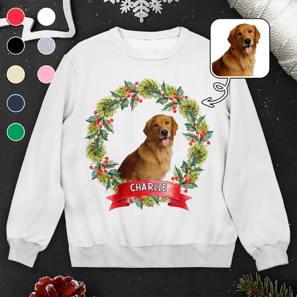 Give Your Pet A Special Place In Your Heart With A Wreath And Ribbon Design