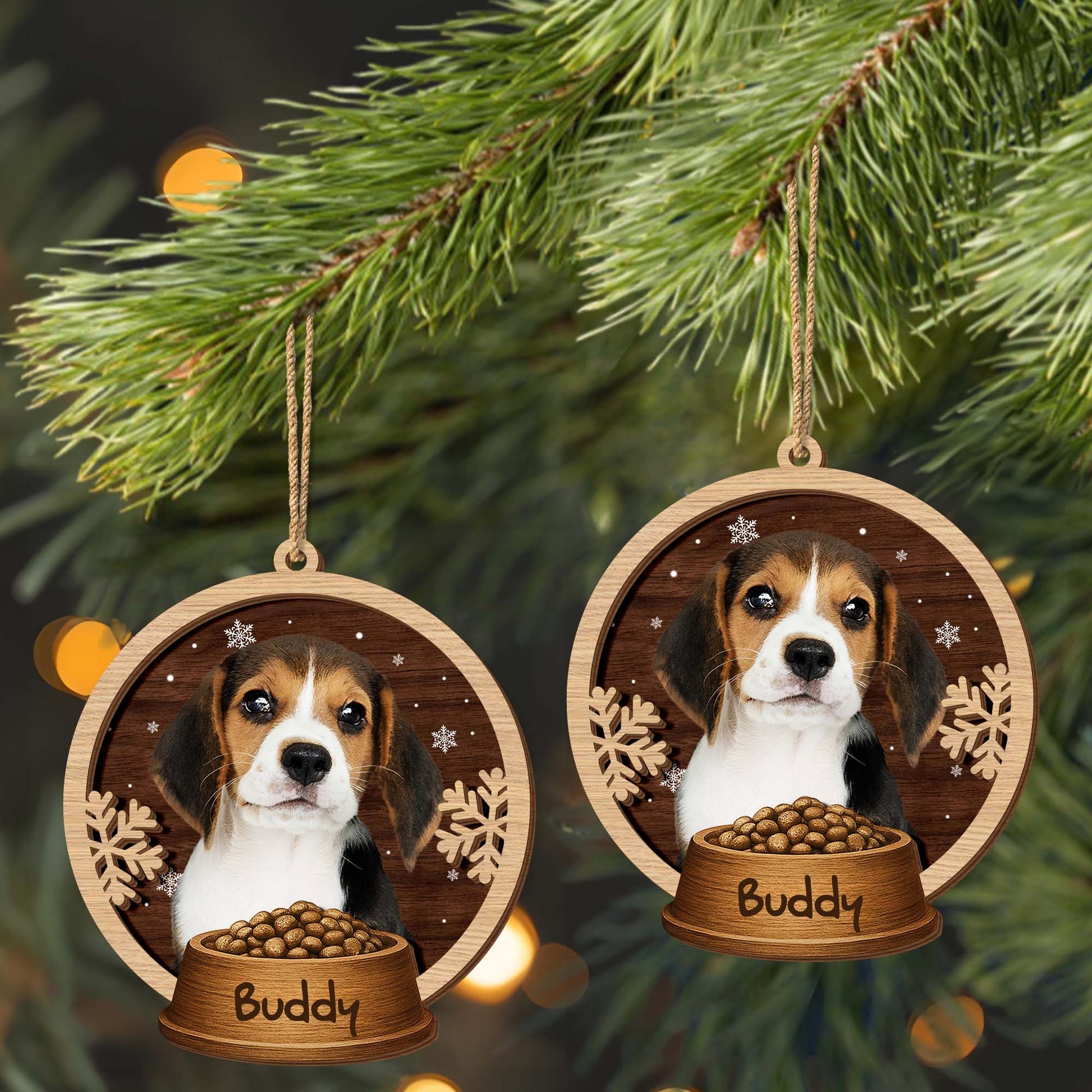 Celebration Of Your Furry Friend, Dog, Wood Pattern