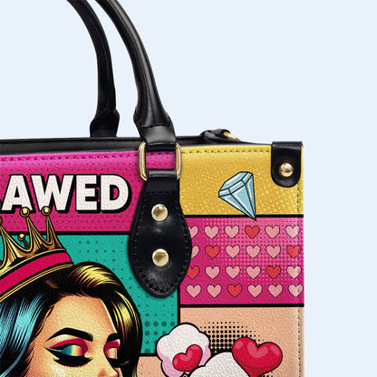 Defectuoso pero aún digno: bolso de cuero personalizado - PG18