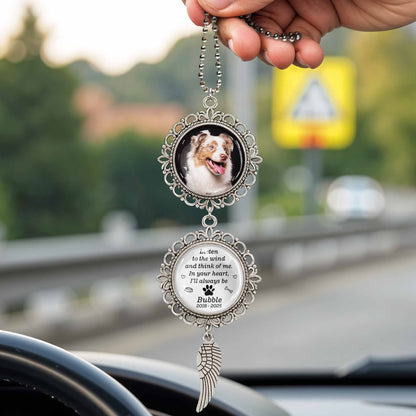 Listen To The Wind And Think Of Me, Angel Wing And Pendant Charm