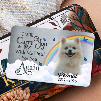 I Will Carry You With Me Until I See You Again, Dog And Rainbow