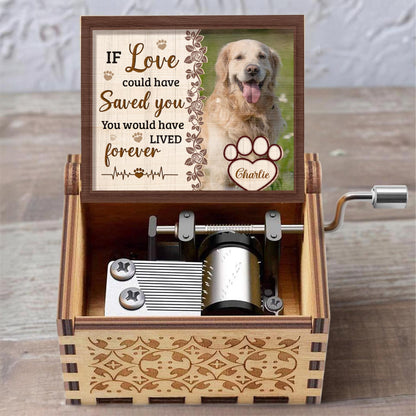 If Love Could Have Saved You, You Would Have Lived Forever, Paw Prints and Heartbeat