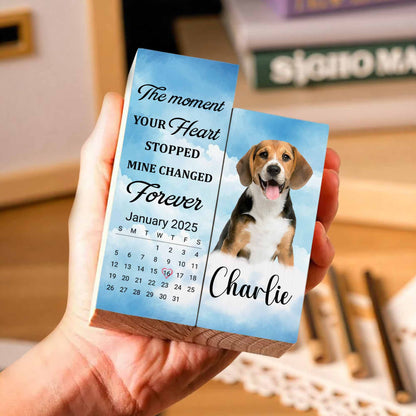 The Moment Your Heart Stopped, Candle With Dog Design