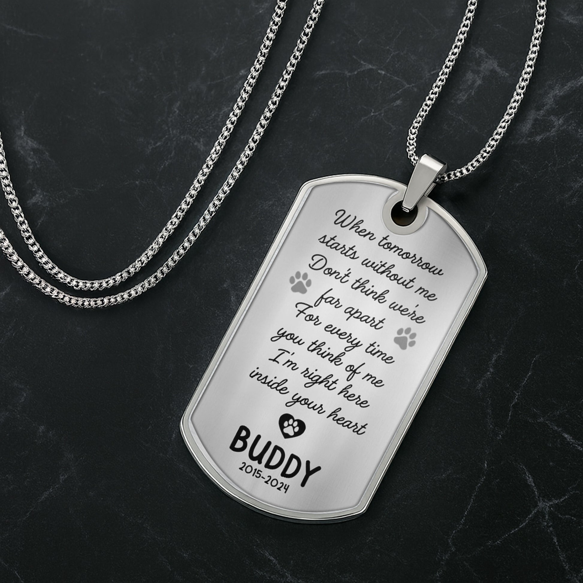 Cherish Your Furry Friend Forever With A Dog Tag
