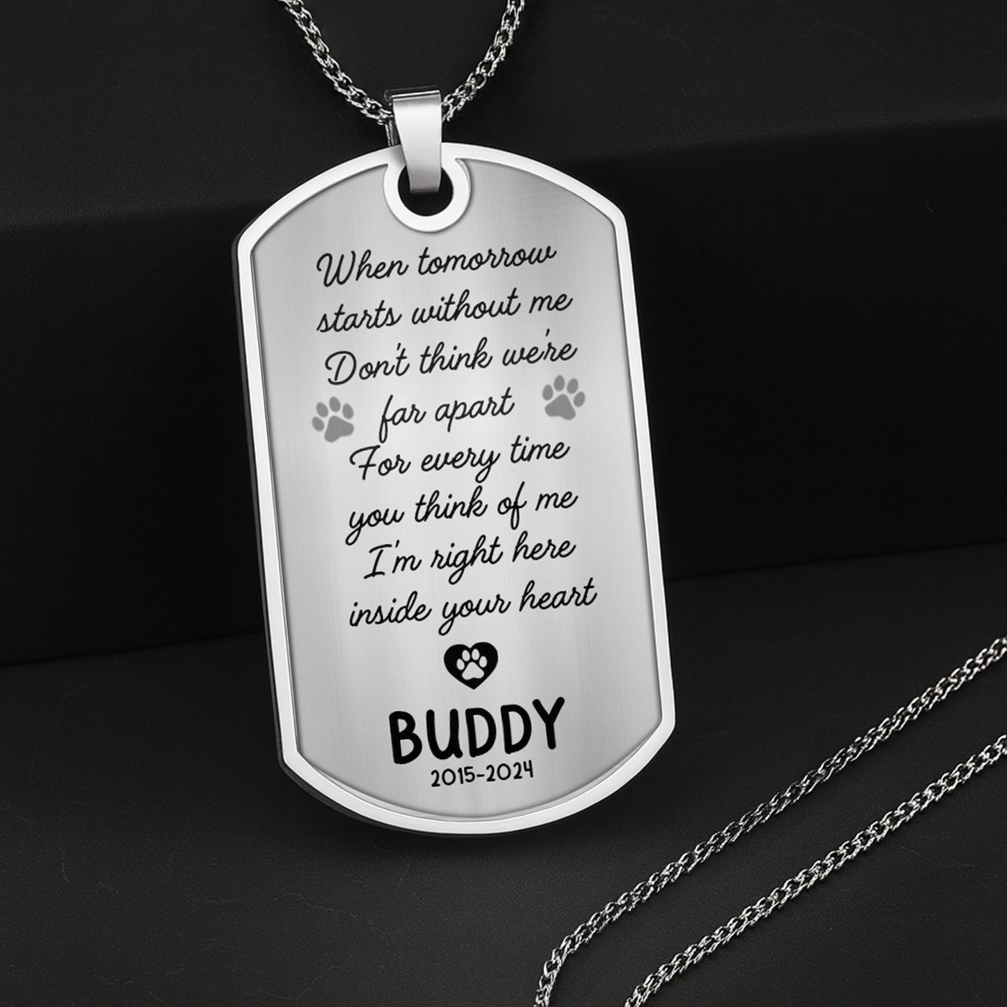 Cherish Your Furry Friend Forever With A Dog Tag