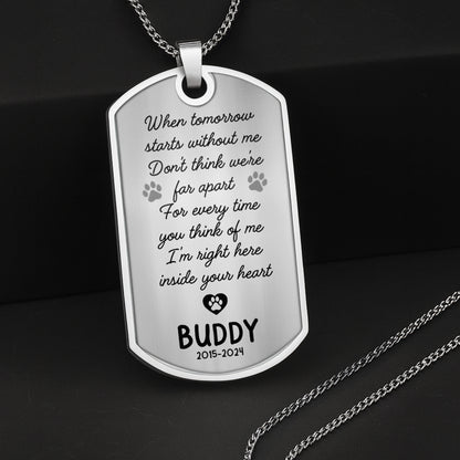 Cherish Your Furry Friend Forever With A Dog Tag