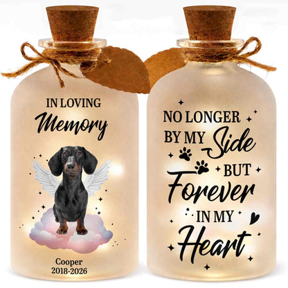 In Loving Memory Dog With Angel Wings And Clouds