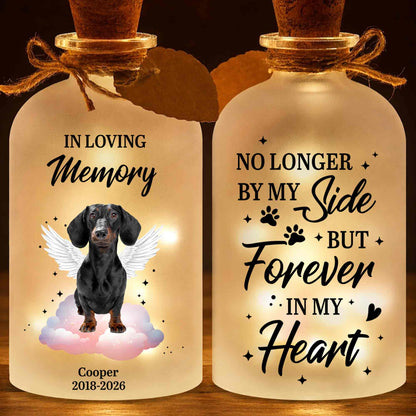In Loving Memory Dog With Angel Wings And Clouds