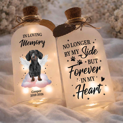 In Loving Memory Dog With Angel Wings And Clouds