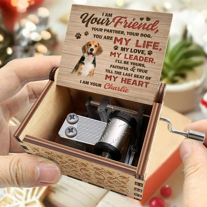 I Am Your Friend, Your Partner, Your Dog, Paw Prints And Dog Image