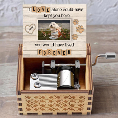 If Love Alone Could Have Kept You Here, Dog and Paw Prints