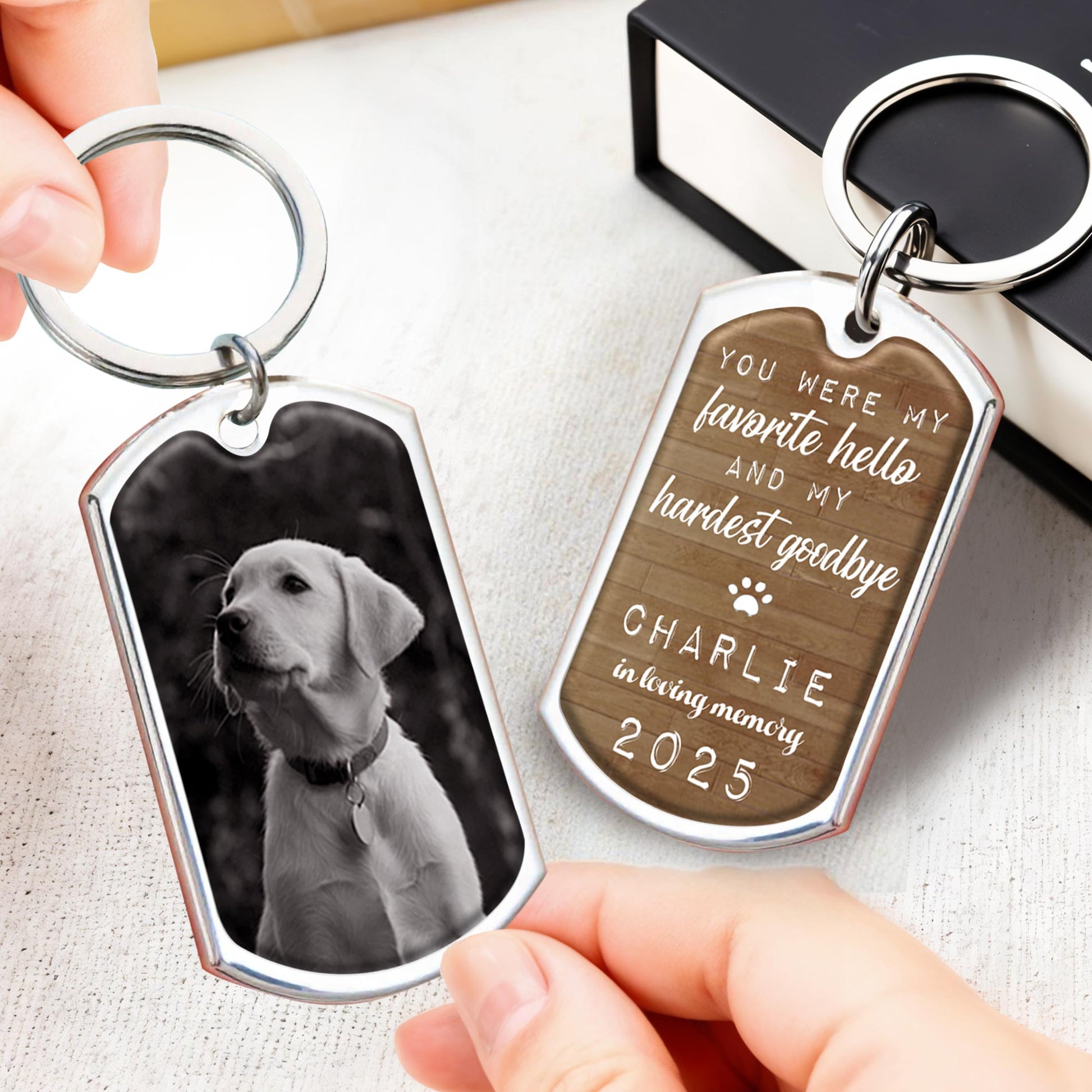 You Were My Favorite Hello And My Hardest Goodbye, Dog And Paw Print