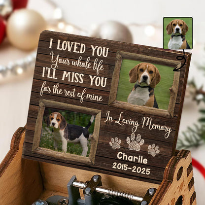 I Loved You Your Whole Life I'll Miss You for the Rest of Mine, Dogs and Paw Prints