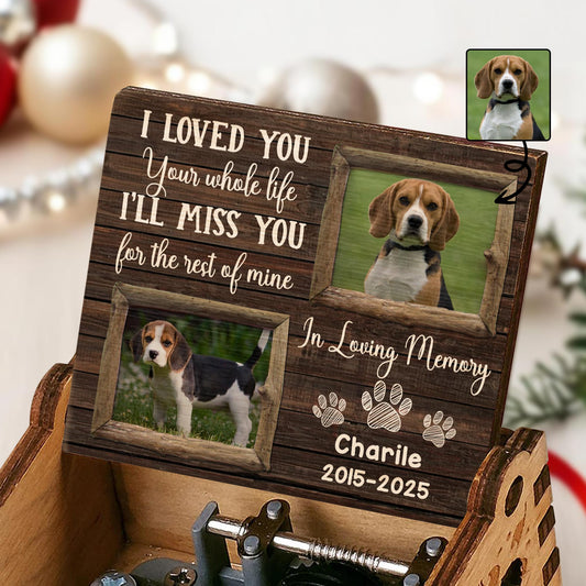 I Loved You Your Whole Life I'll Miss You for the Rest of Mine, Dogs and Paw Prints