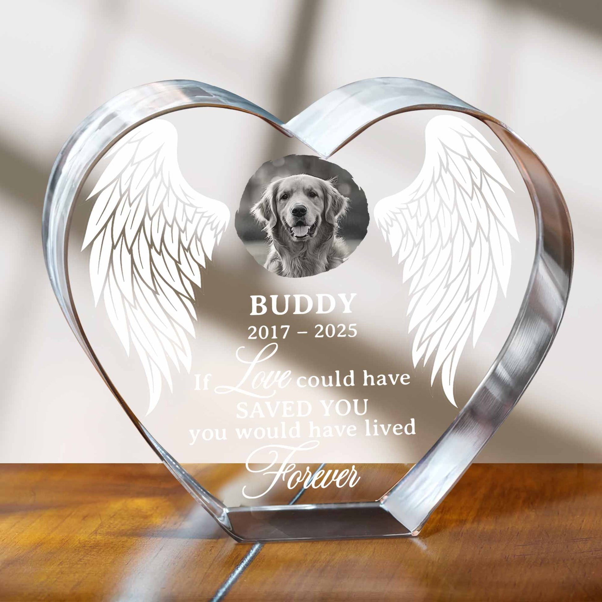 If Love Could Have Saved You, Forever Wings And Dog Design