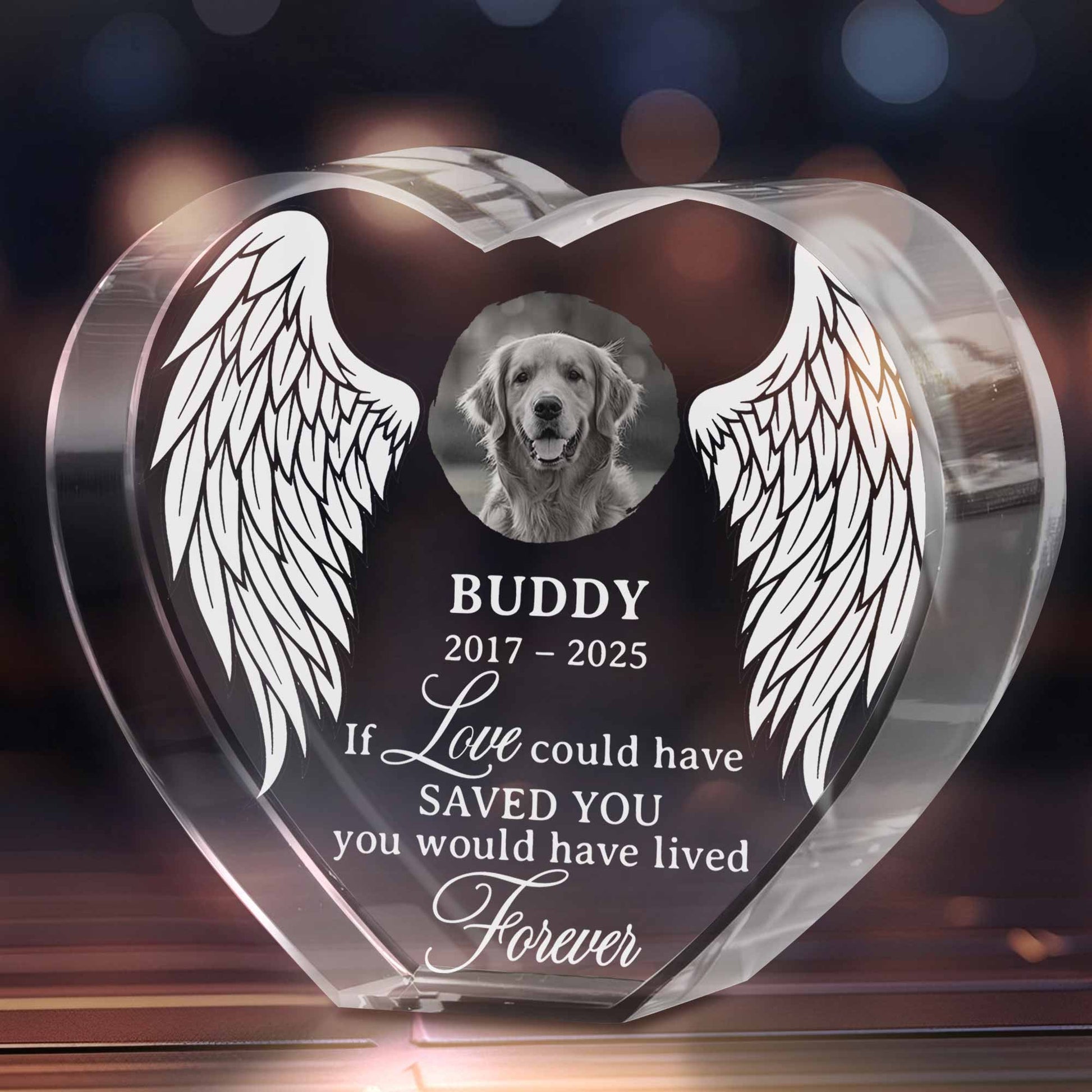 If Love Could Have Saved You, Forever Wings And Dog Design