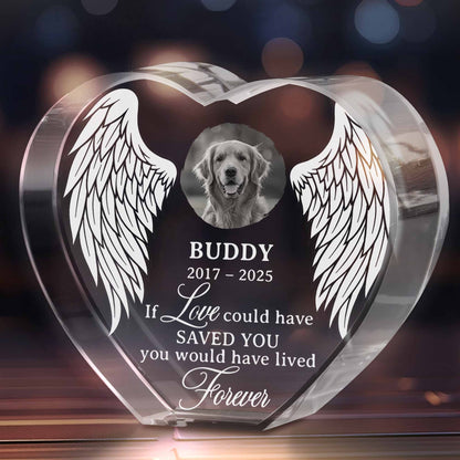If Love Could Have Saved You, Forever Wings And Dog Design