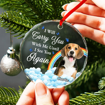 I Will Carry You Until I See You Again, Dog Memorial