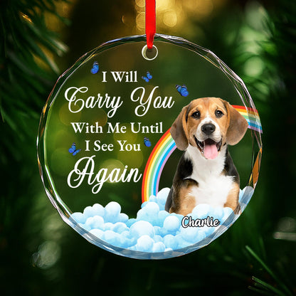 I Will Carry You Until I See You Again, Dog Memorial