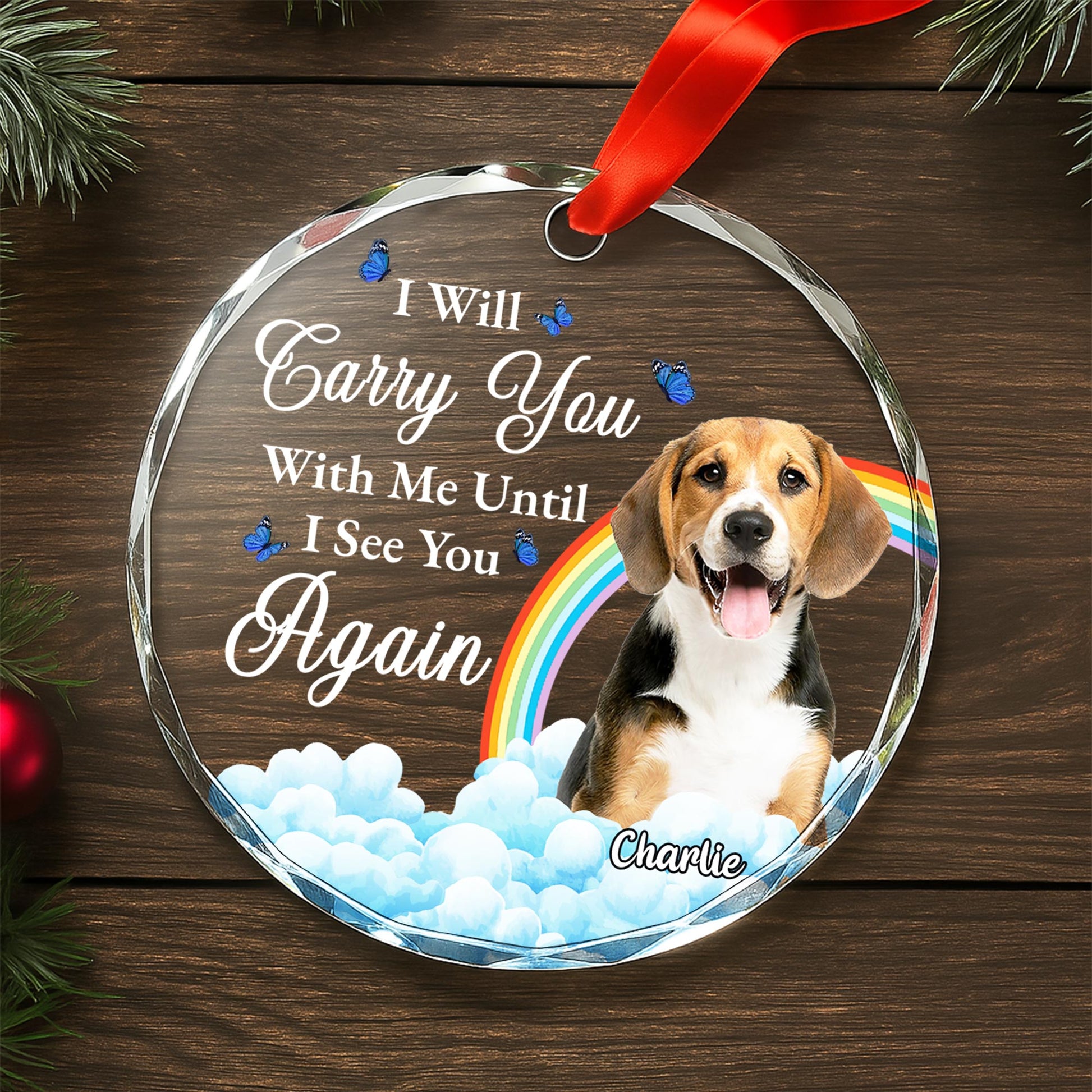 I Will Carry You Until I See You Again, Dog Memorial