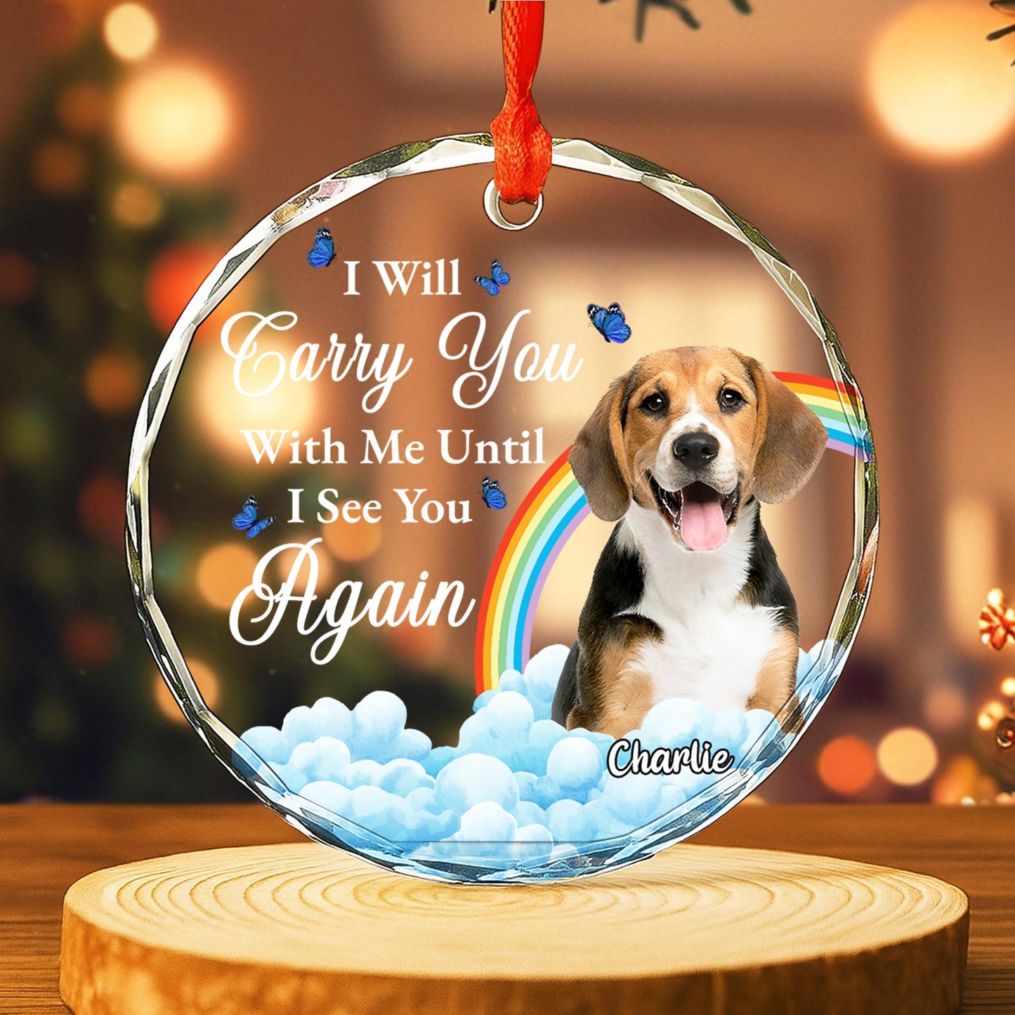 I Will Carry You Until I See You Again, Dog Memorial