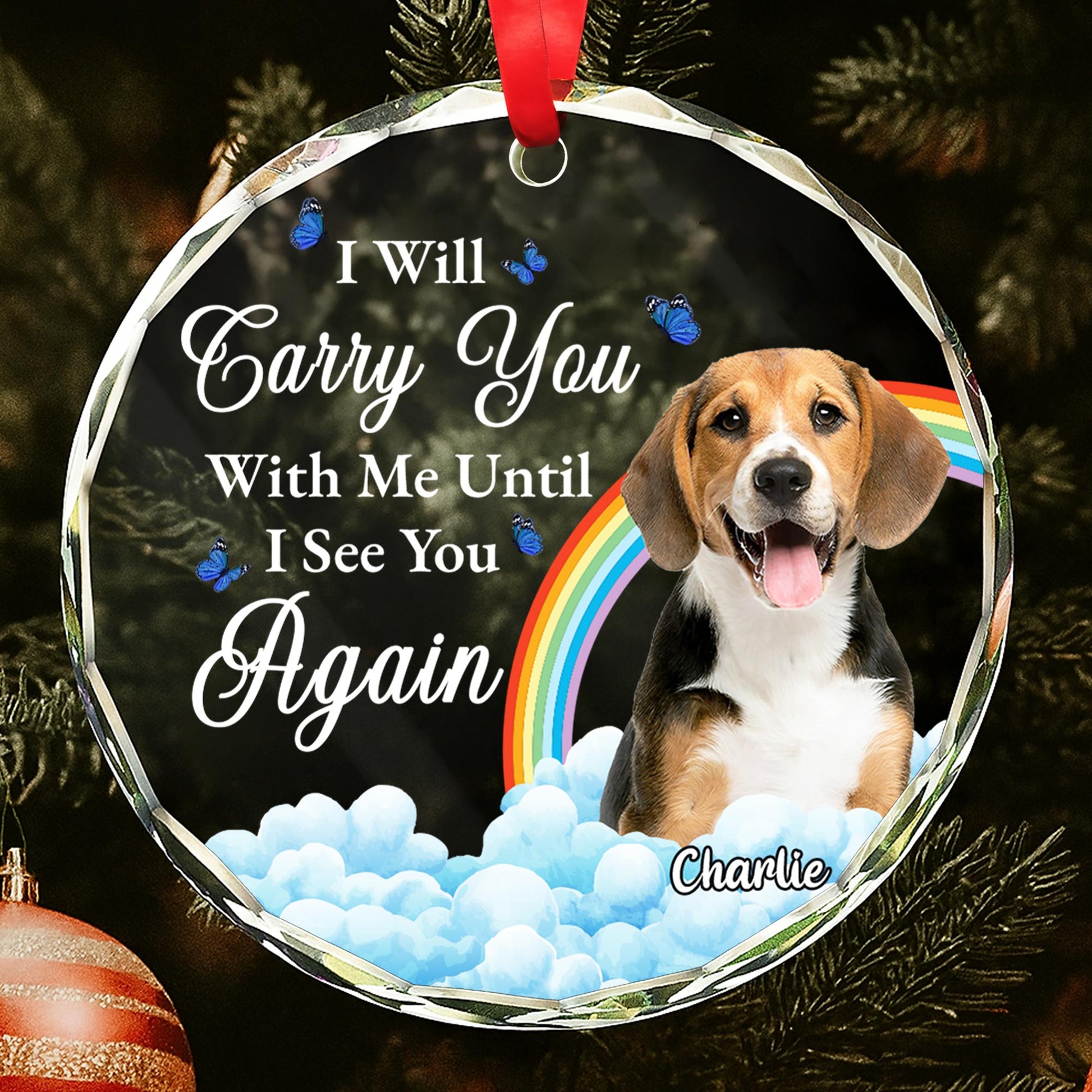 I Will Carry You Until I See You Again, Dog Memorial